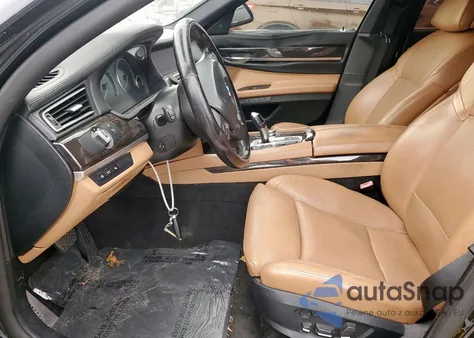 2012 BMW 750 I z USA, uszkodzony, nr VIN WBAKA8C55CDY99931